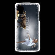 Coque LG Nexus 5 Danseuse avec tigre