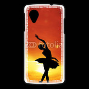 Coque LG Nexus 5 Danseuse couché de soleil