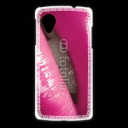 Coque LG Nexus 5 Lèvres roses