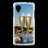 Coque LG Nexus 5 Amour au champagne