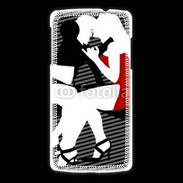 Coque LG Nexus 5 Illustration bisou lesbienne