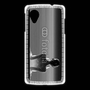 Coque LG Nexus 5 femme glamour noir et blanc