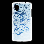 Coque LG Nexus 5 Fond tribal bleu