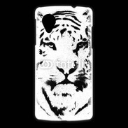 Coque LG Nexus 5 Tatouage Tigre