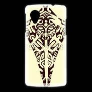 Coque LG Nexus 5 Tatouage Maori 6