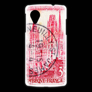 Coque LG Nexus 5 Timbre 1957 Cathédrale de Rouen
