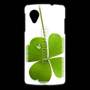 Coque LG Nexus 5 Trèfle à 4 feuilles