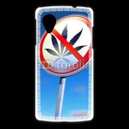 Coque LG Nexus 5 Interdiction de cannabis 2