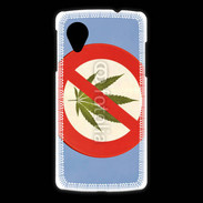 Coque LG Nexus 5 Interdiction de cannabis 3