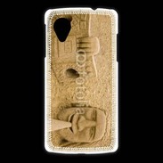 Coque LG Nexus 5 Rasta man plage
