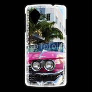 Coque LG Nexus 5 Voiture rétro à Miami