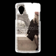 Coque LG Nexus 5 Vintage Tour Eiffel 30
