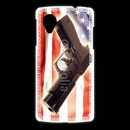 Coque LG Nexus 5 Pistolet USA