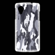 Coque LG Nexus 5 Camouflage gris et blanc