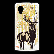 Coque LG Nexus 5 Illustration de cerf 5