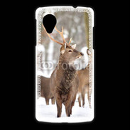 Coque LG Nexus 5 Cerf et biche en troupeau