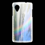 Coque LG Nexus 5 Arc en ciel à la montagne