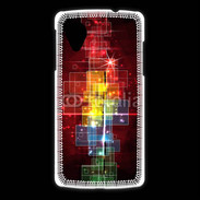 Coque LG Nexus 5 Fond abstrait coloré