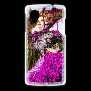 Coque LG Nexus 5 Femme florale