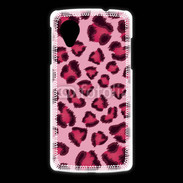 Coque LG Nexus 5 Léopard rose