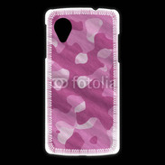 Coque LG Nexus 5 Camouflage rose