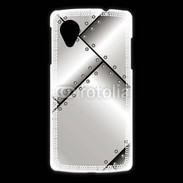 Coque LG Nexus 5 Tôle métallique