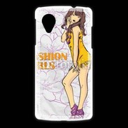 Coque LG Nexus 5 Fashion girl manga