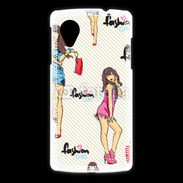 Coque LG Nexus 5 Fashion girl 5