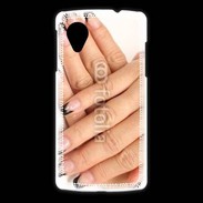 Coque LG Nexus 5 faux ongles et vernis à ongles 1