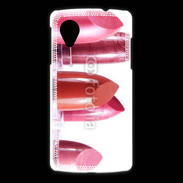 Coque LG Nexus 5 Rouges à lèvres