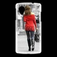 Coque LG Nexus 5 Fashion lady 2