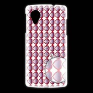 Coque LG Nexus 5 Lunettes coeur
