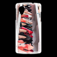 Coque LG Nexus 5 Dressing chaussures