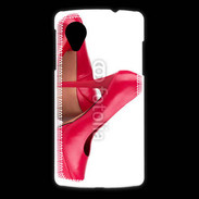 Coque LG Nexus 5 Escarpins plateformes rouges