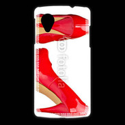 Coque LG Nexus 5 Escarpins rouges