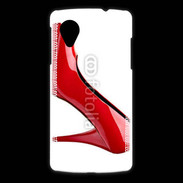 Coque LG Nexus 5 Escarpin rouge 2