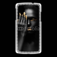 Coque LG Nexus 5 Fashion en noir et or
