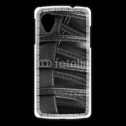 Coque LG Nexus 5 lacets cuir