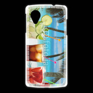 Coque LG Nexus 5 Cocktail sur la plage