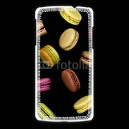 Coque LG Nexus 5 Macarons sur fond noir
