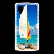 Coque LG Nexus 5 Bateau plage de Cuba