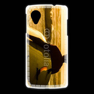 Coque LG Nexus 5 Surfer à la tombée de la nuit