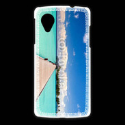 Coque LG Nexus 5 Ponton sur mer des tropiques