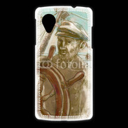 Coque LG Nexus 5 Illustration capitaine de navire