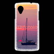 Coque LG Nexus 5 Couché de soleil en mer 50