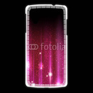 Coque LG Nexus 5 Rideau rose à strass