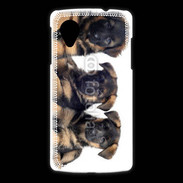 Coque LG Nexus 5 Chiots Berger Allemand