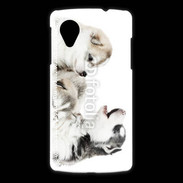 Coque LG Nexus 5 Trio de chiots