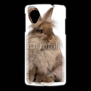 Coque LG Nexus 5 Lapin marron