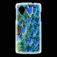 Coque LG Nexus 5 Banc de poissons bleus